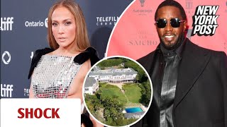 JLo Purchases 55 Million Azria Estate Next Door to Ex Diddys House After Ben Affleck Split [upl. by Otrebliw]