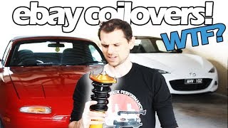 EBAY COILOVERS REVIEW  I bought them so you dont have to [upl. by Mathian]