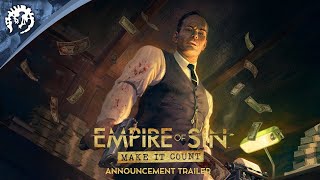 Empire of Sin  Make it Count Announcement trailer [upl. by Nomla]