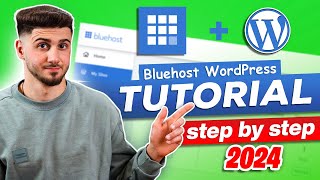 Bluehost WordPress Tutorial 2024 StepbyStep Guide for Beginners [upl. by Edette23]