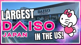 Visiting THE LARGEST Daiso in America Amazing 175 Finds at daiso daiso swaysdeals [upl. by Hallerson599]