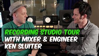 The Sweet Spot Studio Tour amp Interview with Ken Sluiter  Warren Huart  Produce Like A Pro [upl. by Audwin]