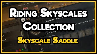 Guild Wars 2  Riding Skyscales  Skyscale Saddle [upl. by Wearing]