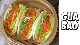 Recette fusion de Gua Bao  Le Riz Jaune [upl. by Gove]