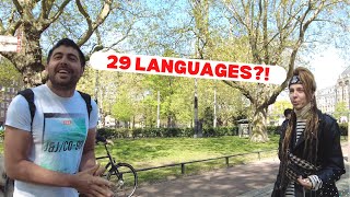 He Speaks 29 Languages A Day in Amsterdam with Wouter Corduwener [upl. by Thanasi]