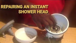 How To RepairInstall And How An Electric INSTANT HOT SHOWER Head Works [upl. by Ives983]