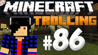 Herobrine Appears Minecraft Trolling Episode 86 [upl. by Kenway]