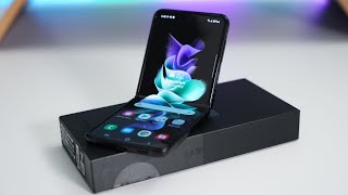 Samsung Z Flip 3  Unboxing Setup and Review 4K 60 [upl. by Demy185]