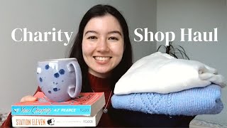 January Charity Shop Haul  Edinburgh Second Hand Thrift Shop Finds [upl. by Bordie]