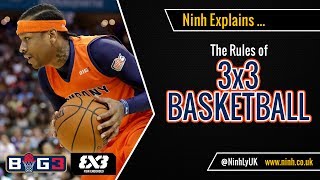 The Rules of 3 on 3 Basketball FIBA 3x3  The Big3  EXPLAINED [upl. by Anih]