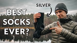 Best ThruHiking Socks NO BLISTERS  Silverlight Hiking Socks Review [upl. by Euf]