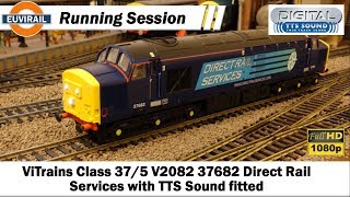 ViTrains Class 375 V2082 37682 Direct Rail Services with TTS Sound fitted [upl. by Ellan]