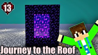 Nether Roof amp Bedrock Breaking  Minecraft Hardcore World [upl. by Arednaxela]