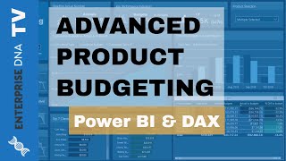 Advanced Product Budgeting Analysis  Power BI amp DAX Techniques [upl. by Lang]