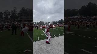 Tuskegee University Marching Crimson Pipers Drum Major❤️💛🐅💛❤️🐅 [upl. by Ivel]