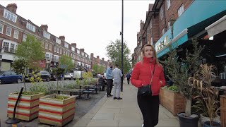 Golders Green  Hidden London  Friday afternoon stroll along the High Street post Lockdown 2021 [upl. by Ydnagrub]