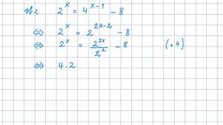 Exponentiële vergelijkingen oplossen [upl. by Daeriam]
