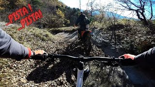 DH Trail Carpineti da Anzagna a Fondovalle Tresinaro  Canyon Stoic VS Moto Enduro 😁 [upl. by Prestige]