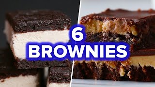 6 Creative Brownie Recipes [upl. by Nuahsal]