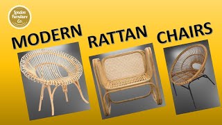 RATTAN CHAIRS MODERN [upl. by Gamber]