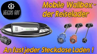 NOEIFEVO Mobile Wallbox 11KW ReiseSet [upl. by Naihs]