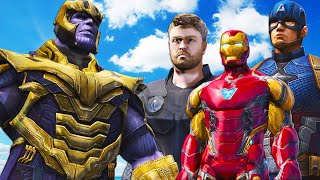 Iron Man amp Captain America amp Thor vs THANOS  Endgame Battle [upl. by Lauer]