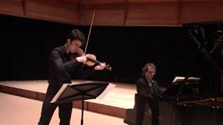 Poulenc  Violin sonata 1st movement  Pieter van Loenen amp Tobias Borsboom [upl. by Nalod]