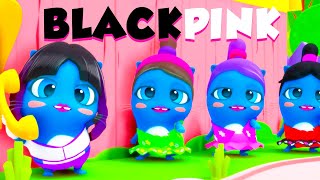 🖤💜BLΛƆKPIИK REMIX💜🖤 The Moonies Official sing BLACKPINK rosesarerosie lalalalisam [upl. by Hanah]