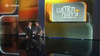 Wetten Dass vom 06102012 Interview mit Campino von den toten Hosen [upl. by Osana]