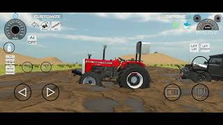 Mahindra Thar dusra tochan tractor Tikaram gaming 2024 [upl. by Xuagram]