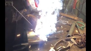 Making Gothic Wall lights for my Gothic inspired room from scrap metal and other recycled parts [upl. by Faubion557]