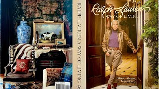 A Review Ralph Lauren A Way of Living Interior Design Lifestyle amp A Rainy Day Antique Shopping Trip [upl. by Lindy735]