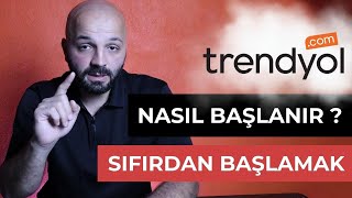 TRENDYOL ile ETİCARET NASIL YAPILIR  Trendyolda Nasıl Satıcı Olunur  Mağaza Açılır [upl. by Neirol]