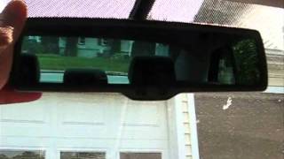 How to test the VW or Audi auto dimming mirror and demonstration [upl. by Ecire]