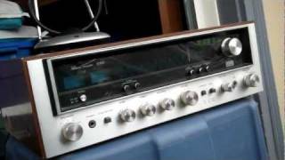 Sansui 6060 Stereo Receiver circa late 70s 25 watts RMS [upl. by Aneala479]