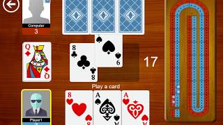 Cribbage 100  Game play [upl. by Jill]