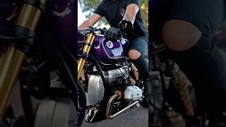 PURPLE RAIN BMW R100 Cafe Racer By Jerem Motorcycles [upl. by Airdnal]