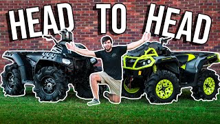 CanAm OUTLANDER Vs Polaris HIGHLIFTER The ULTIMATE Test [upl. by Dub]