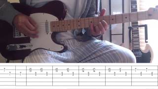 Vetusta Morla  Copenhague  cover guitarra  tab [upl. by Nolaj]