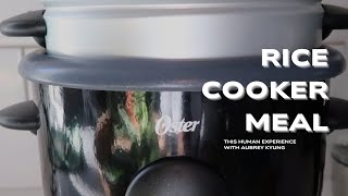 rice cooker meal  vlog [upl. by Ttezzil]