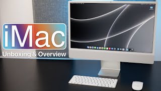 M1 iMac Unboxing Overview and First Look [upl. by Drusie]