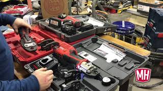 RIDGID RP241 amp Milwaukee M12 Press Tool Comparison [upl. by Abagael]