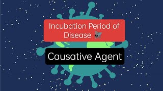 Incubation Period of Disease  Causative agent Health Update  Episode 3 [upl. by Odnomor97]