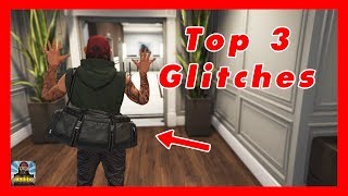 GTA 5 Online  TOP 3 SECRET GLITCHES  Ps4 Xbox One PC  German [upl. by Eet]