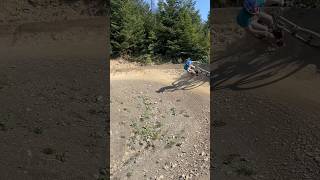 Bikepark Winterberg Kyrr Hill is fun too 🙌🏼⚡️ mtb bikeparkwinterberg downhillmtb [upl. by Bonney]