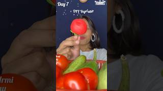 বেলুনের সবজি 🍅😱😱diy art shorts [upl. by Amsirak814]