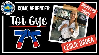 TOI GYE TUTORIAL PASO A PASO  Taekwondo ITF 🥋 [upl. by Azrim]