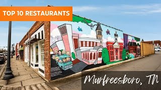 Top 10 Restaurants In Murfreesboro TN [upl. by Dail]