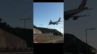 Atterrissage à laéroport de Madère short aviation msfs2020 [upl. by Elconin]