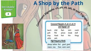 Consonant Digraphs A Shop by the Path read aloud G2 Unit 1 L4 myView Literacy [upl. by Sanferd480]